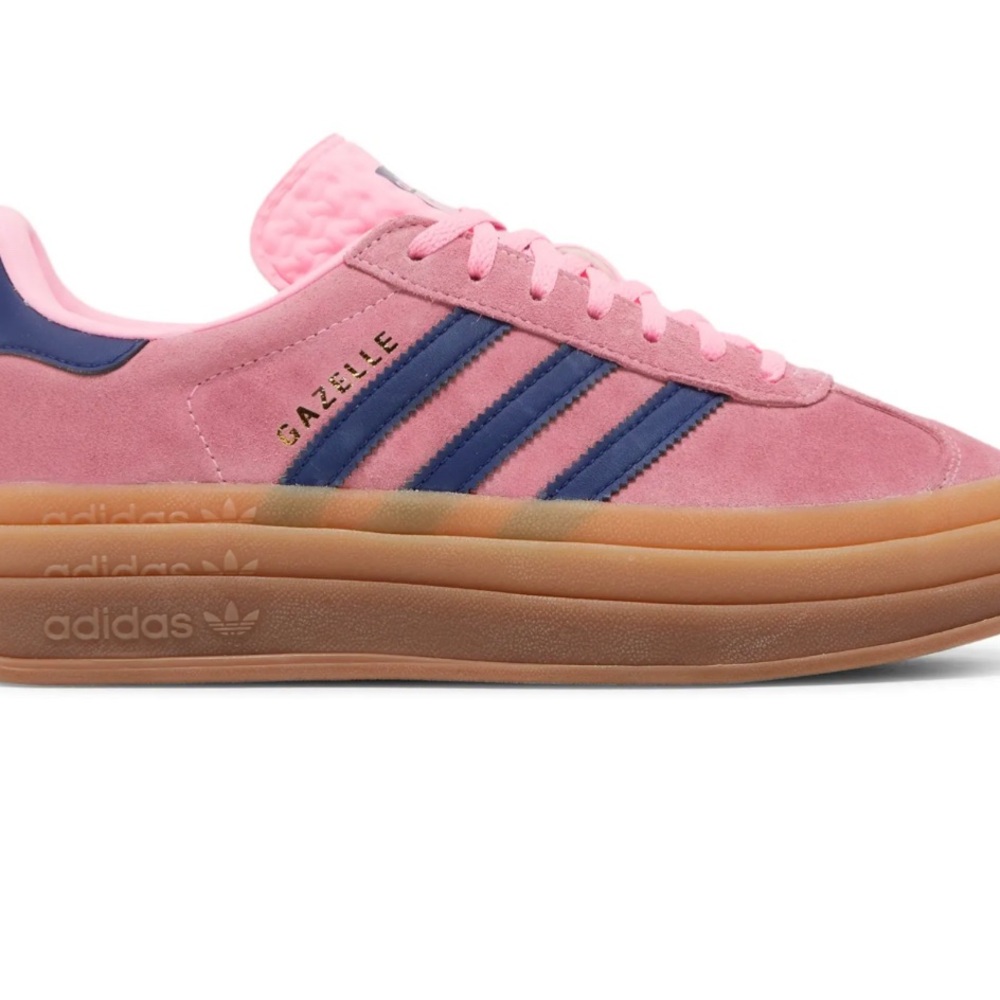 Adidas Pink Sneakers with Breathable Mesh and Padded Comfort